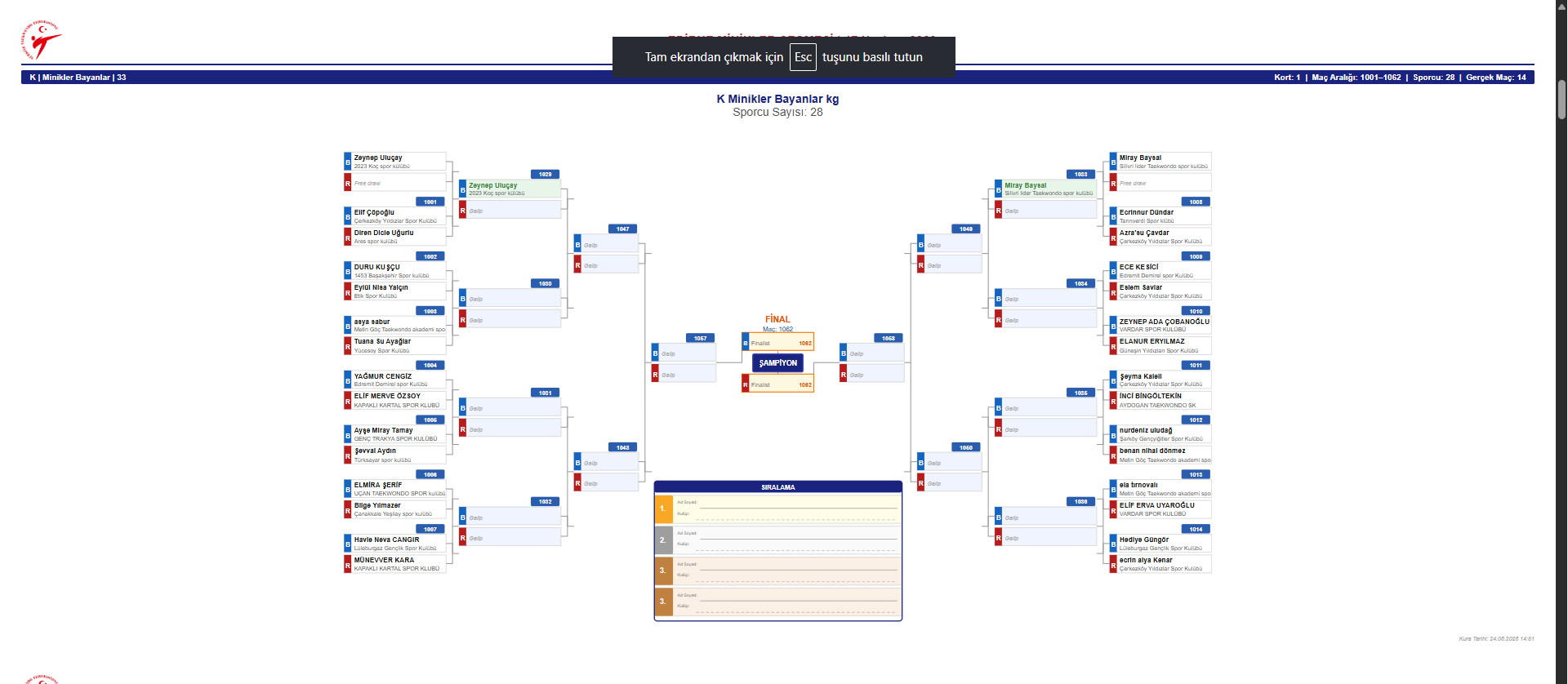 Draw engine — bracket view